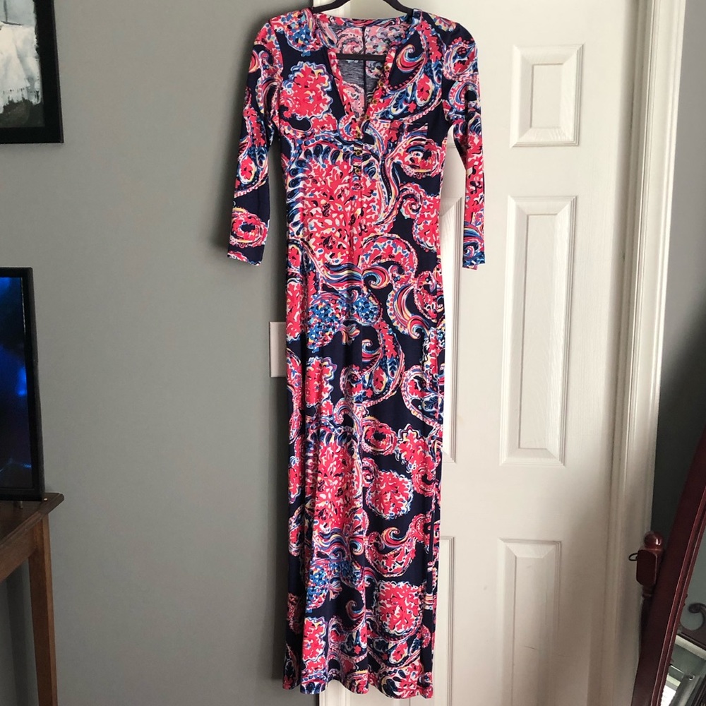 Lilly Pulitzer Printed Maxi Dress